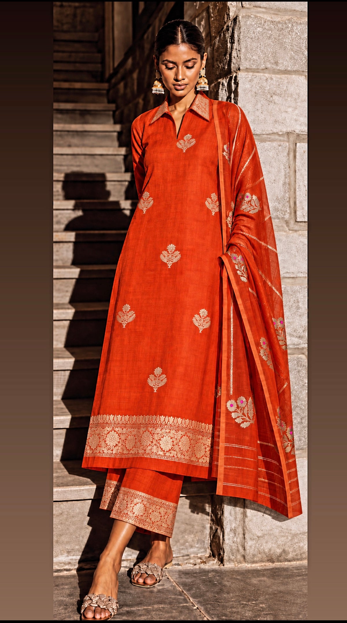 SWARNA | The Heritage Orange👣