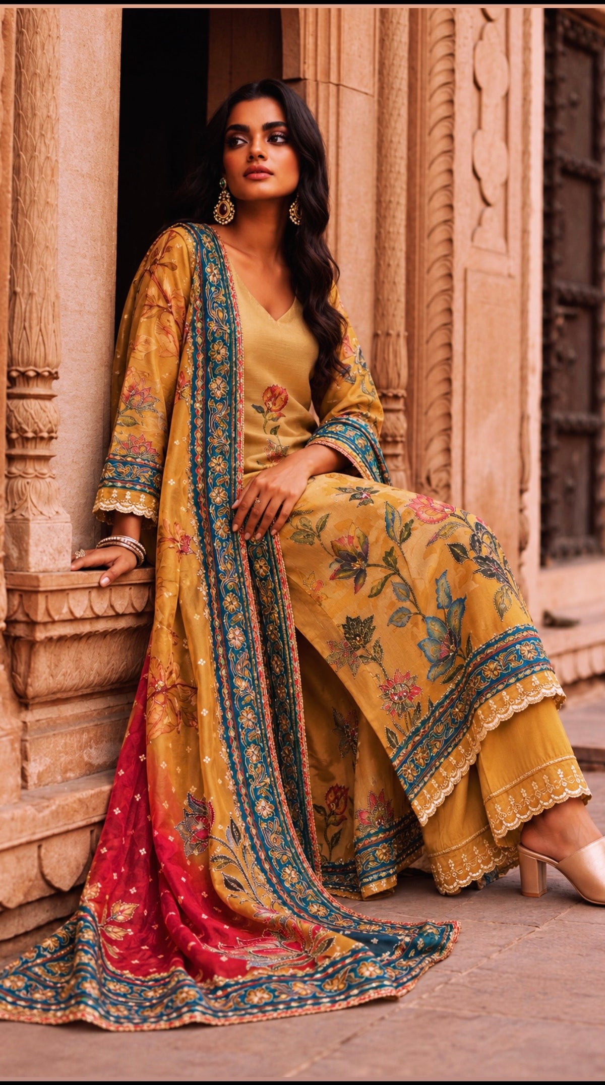 NAQSH | Zari Silks