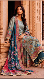 NAQSH | Zari Silks