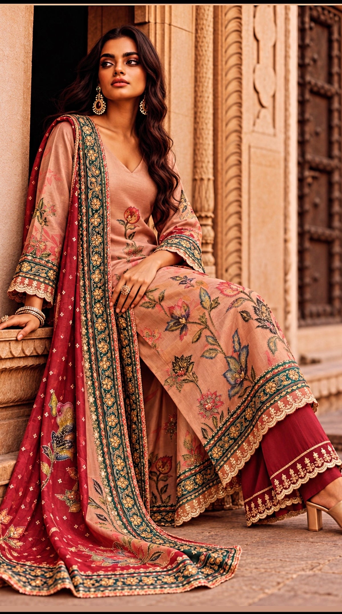 NAQSH | Zari Silks