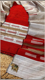 ROOH | Ruby Crimson | Two-Piece Khadhi Ensemble